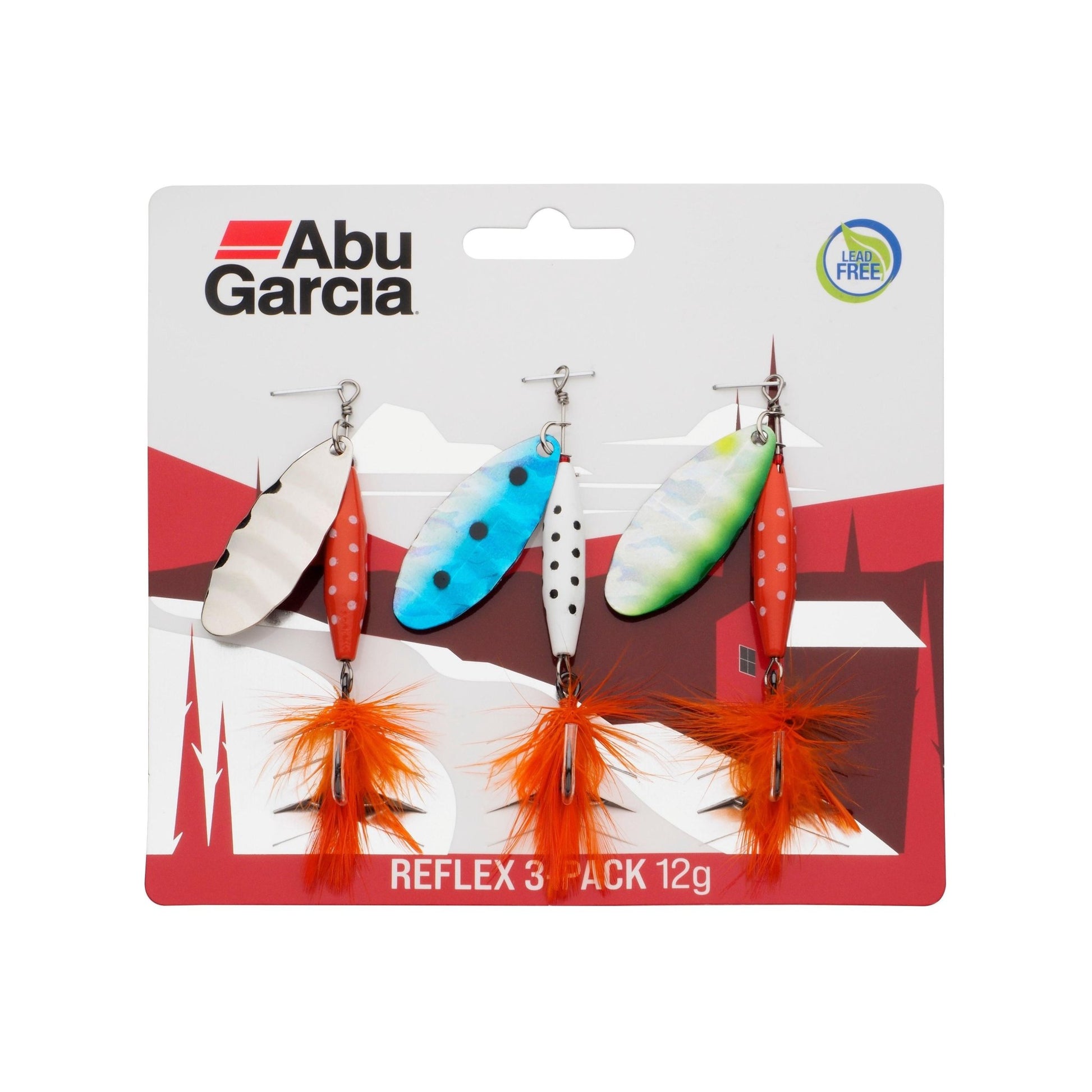 Abu Garcia Reflex 3 pack - Fjellfiske