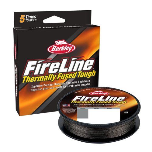 Berkley FireLine Fused Original 8 Brins 0.15mm 8.3kg - Ligne Tressée Pêche Ultra Robuste Smoke