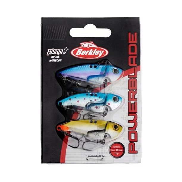 Berkley Power Blade 3 Pack - Fjellfiske