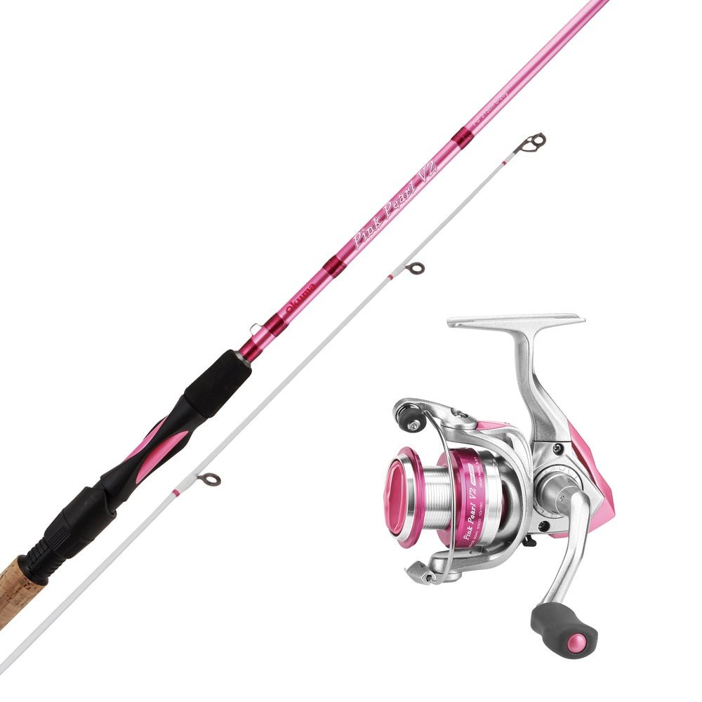 Okuma Combo Pink Pearl V2 8,2fot 10 - 32g, P.Pearl C3000 - Fjellfiske