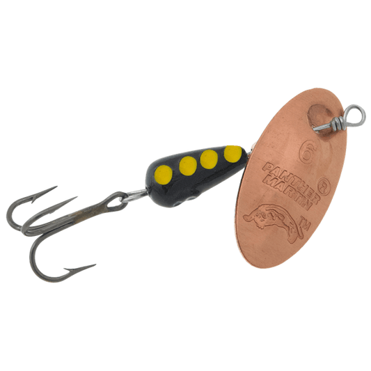Panther Martin - Classic Regulars Copper Black/Yellow - 7 gr - Fjellfiske