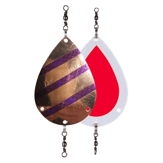 Søvik Dividalsblinken Kobber/Lilla/Rosa - Fjellfiske