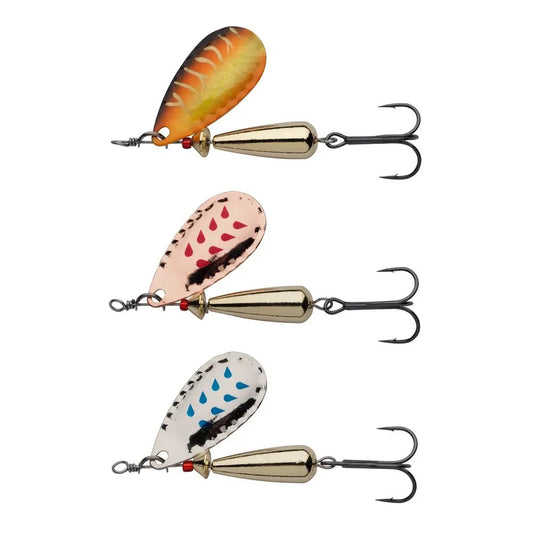 Spinnersett Droppen LF Ass. 3-pk - Fjellfiske